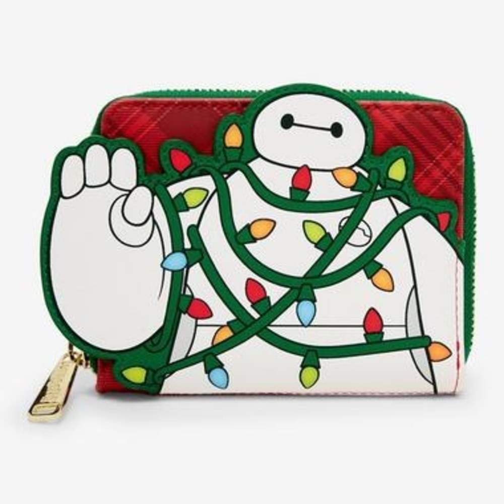 Big Hero 6 Baymax Holiday Loungefly Wallet NWT